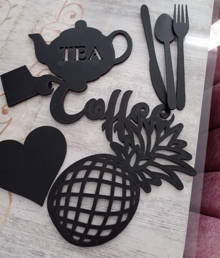 طقم ديكور حائطي للمطبخ - Kitchen Wall Set (8 قطع)